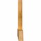 Ekena Millwork Portland Rough Sawn Timber Gable Bracket, Western Red Cedar, 72"W x 18"H x 2"D x 4"F, 6/12 Pitch GBW072X18X0204POR00RWR - alternate 5
